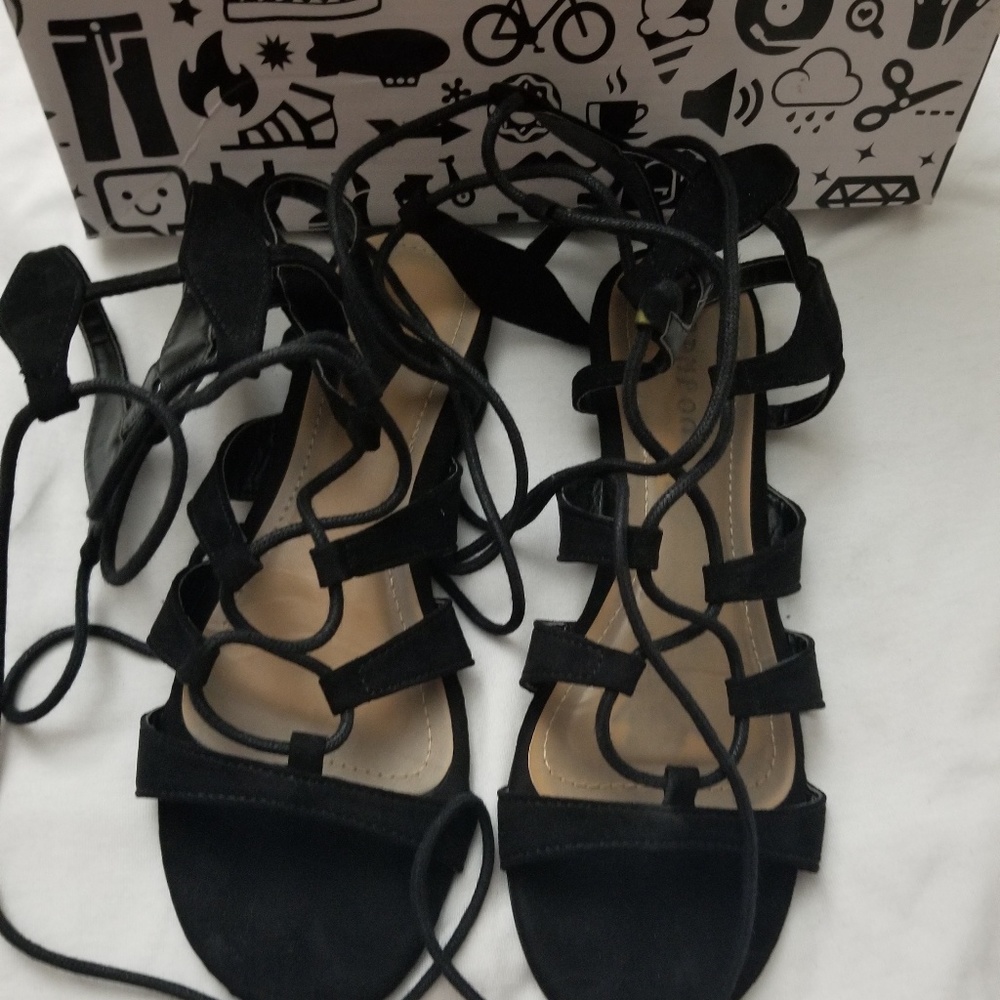 Strappy gladiator sandals